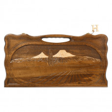 Нарды резные "Арарат" с ручкой 60